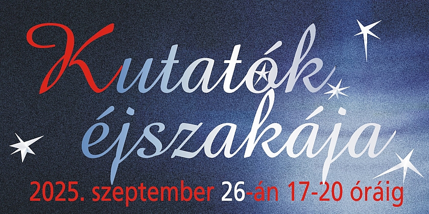 Kutatók éjszakája 2025
