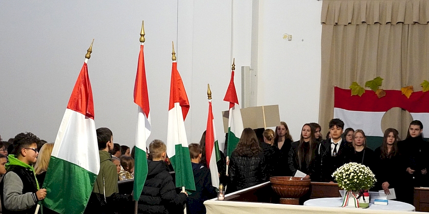 Október 23-ai megemlékezés a Sziládyban