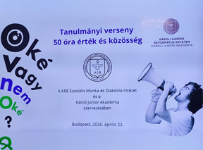 „Oké vagy nem oké” - 50 óra érték és közösség - amikor a közösségi szolgálat több, mint kötelezettség